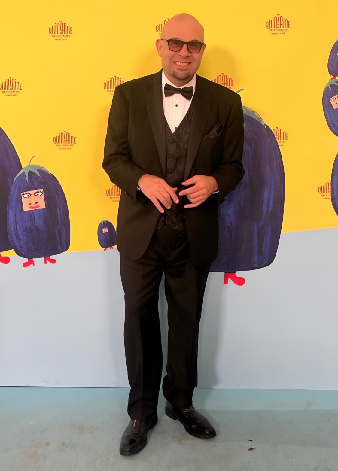 Joel Numa at an event